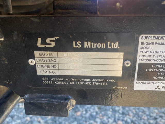 Image of LS MT225E equipment image 1