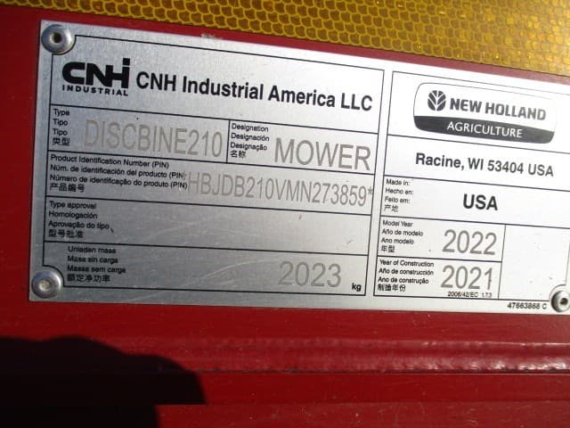 Image of New Holland 210 equipment image 3