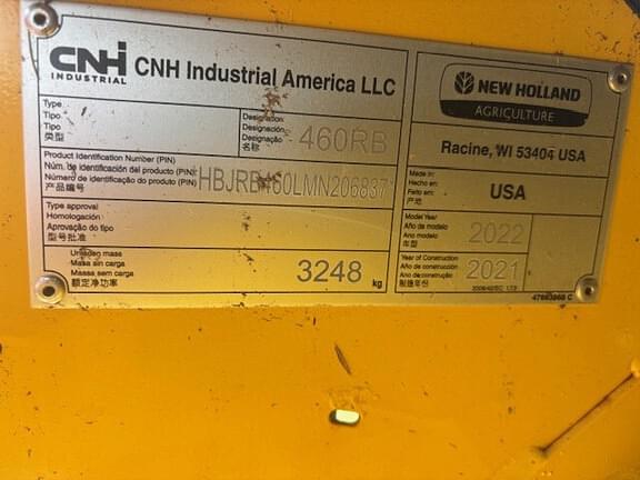 Image of New Holland RB460 equipment image 3
