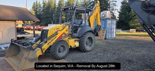 Image of New Holland B75D equipment image 4