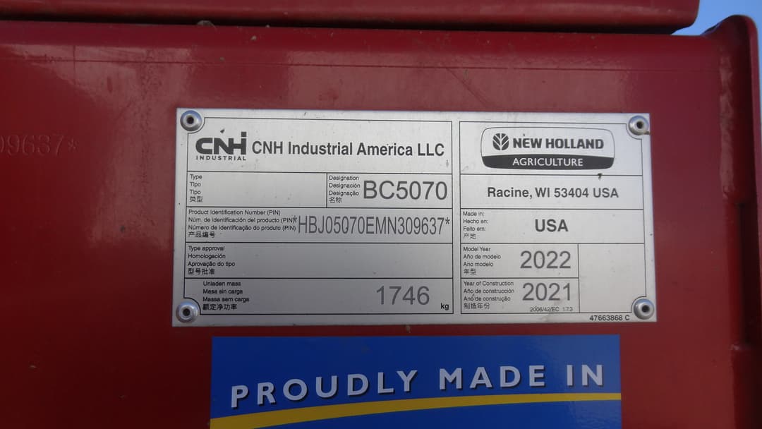 Image of New Holland BC5070 Primary image