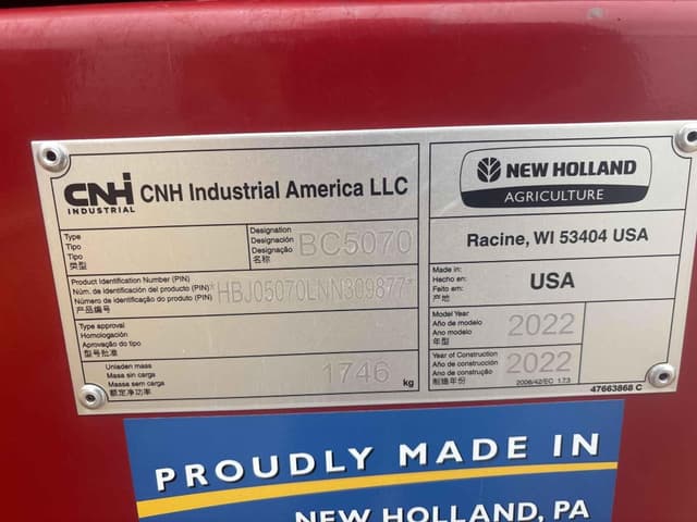 Image of New Holland BC5070 equipment image 1