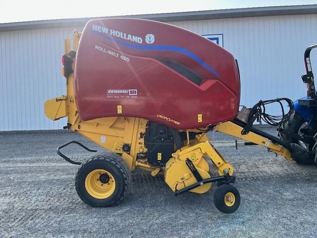Image of New Holland RB450 CropCutter equipment image 1