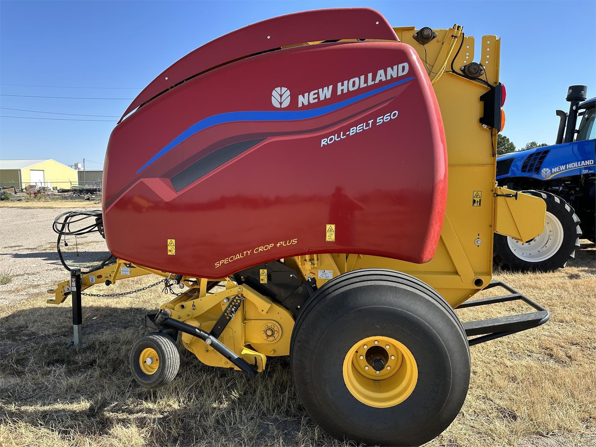2022 New Holland RB560 Specialty Crop Plus Equipment Image0