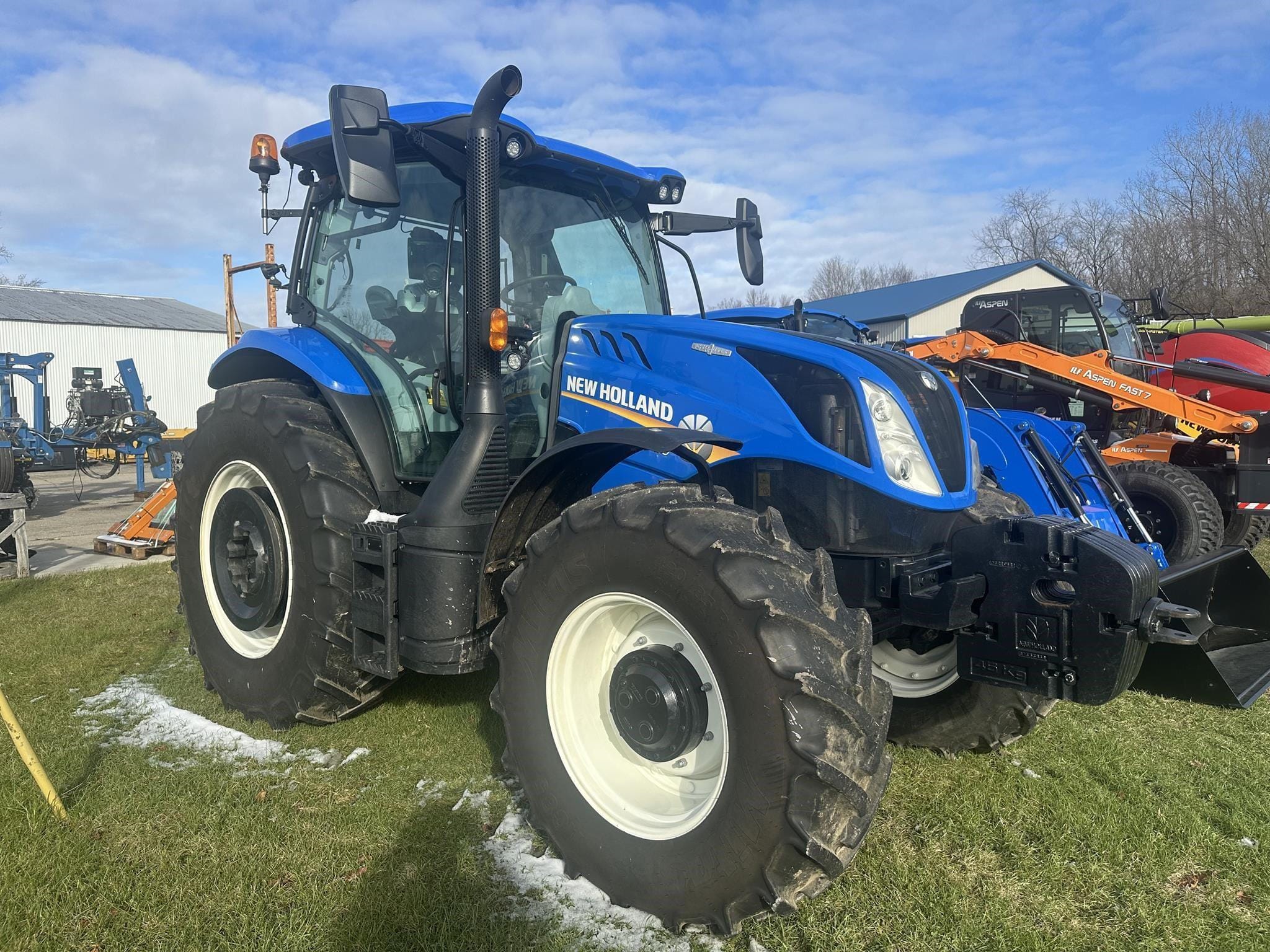 2022 New Holland T6.180 Equipment Image0