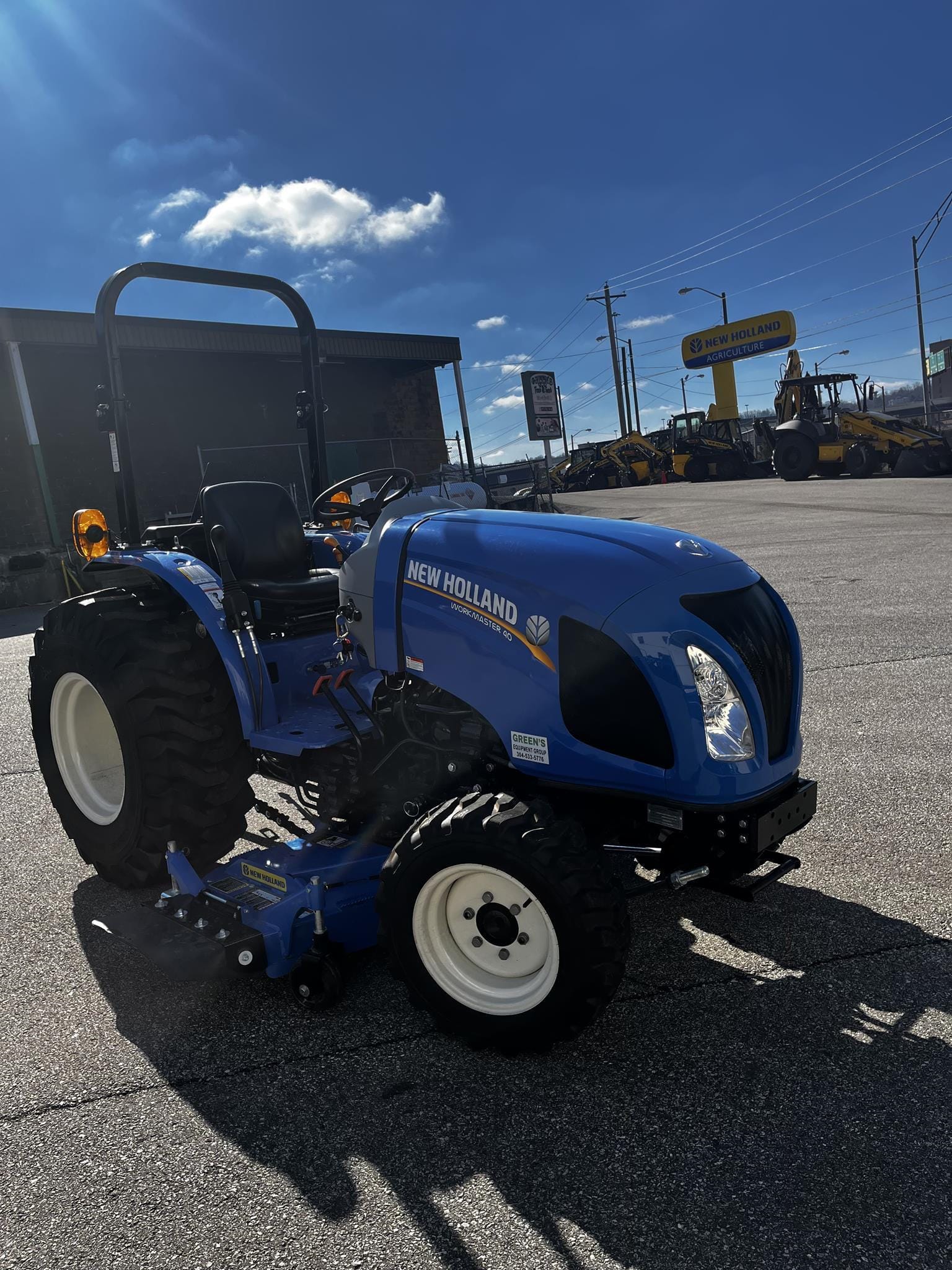 2022 New Holland Workmaster 40 Equipment Image0