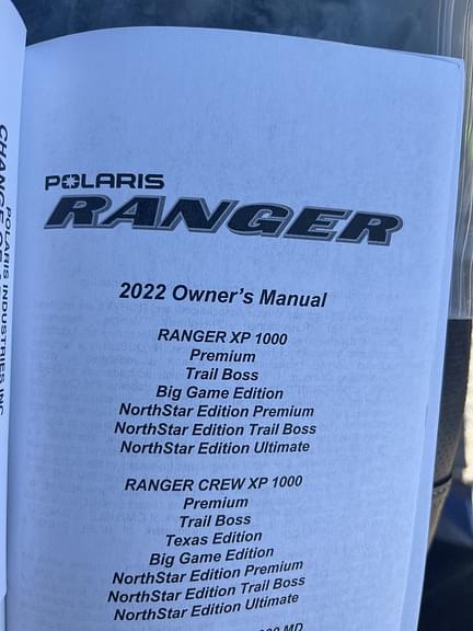 Image of Polaris Ranger XP 1000 equipment image 1