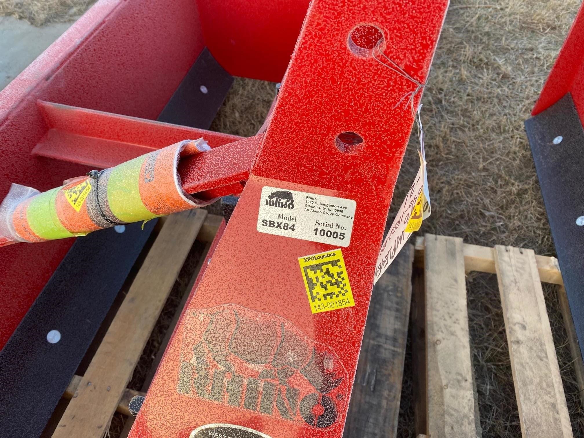 2022 Rhino SBX84 Equipment Image0