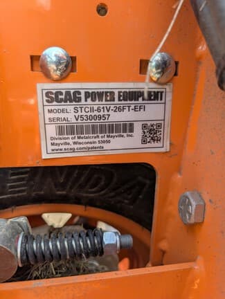 Image of Scag STCII-61V-26FT-EFI equipment image 4