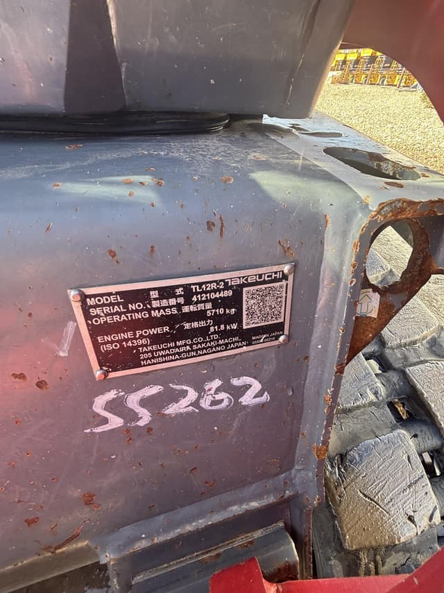 Image of Takeuchi TL12R2 equipment image 1