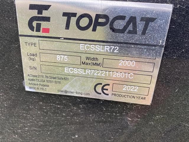 Image of Topcat ECSSLR72 equipment image 2