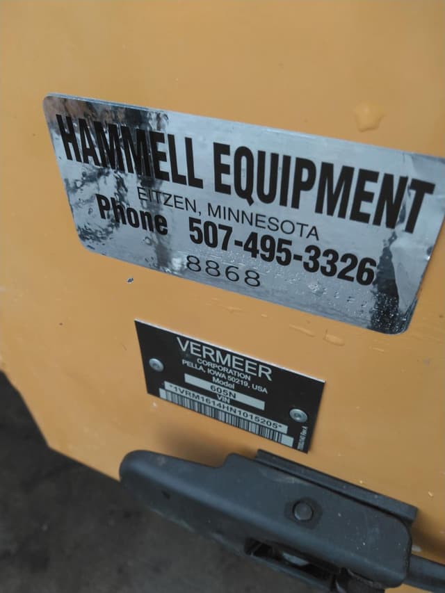 Image of Vermeer 605N Select equipment image 4