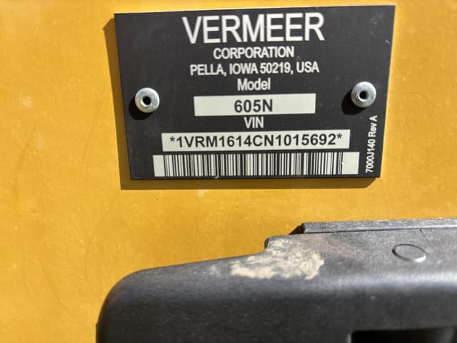 Image of Vermeer 605N equipment image 2