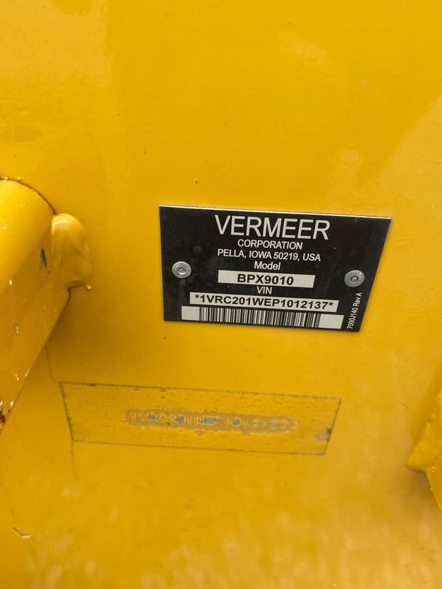 Image of Vermeer BPX9010 equipment image 1