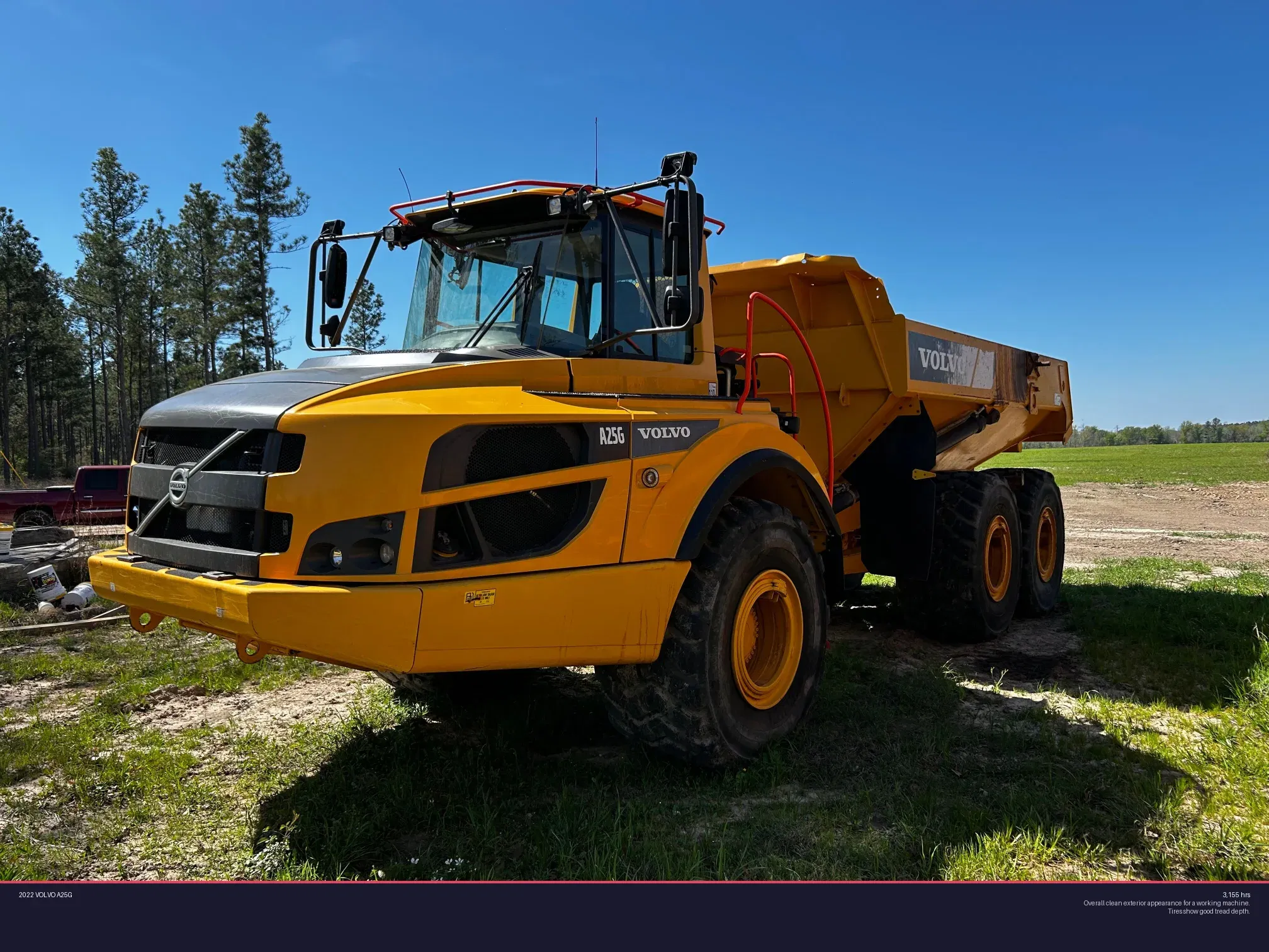 2022 Volvo A25G Equipment Image0