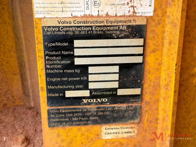 Image of Volvo A30G equipment image 4