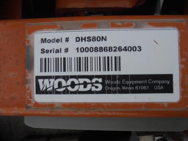 Image of Woods DHS80 equipment image 4