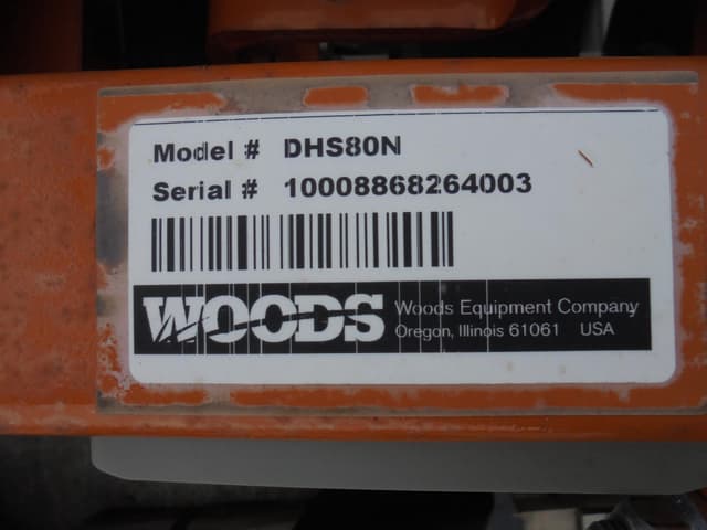 Image of Woods DHS80 equipment image 4
