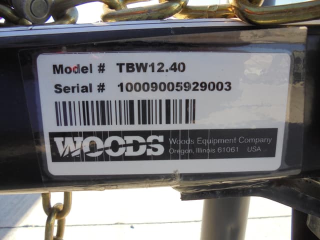Image of Woods TBW12.40 equipment image 4