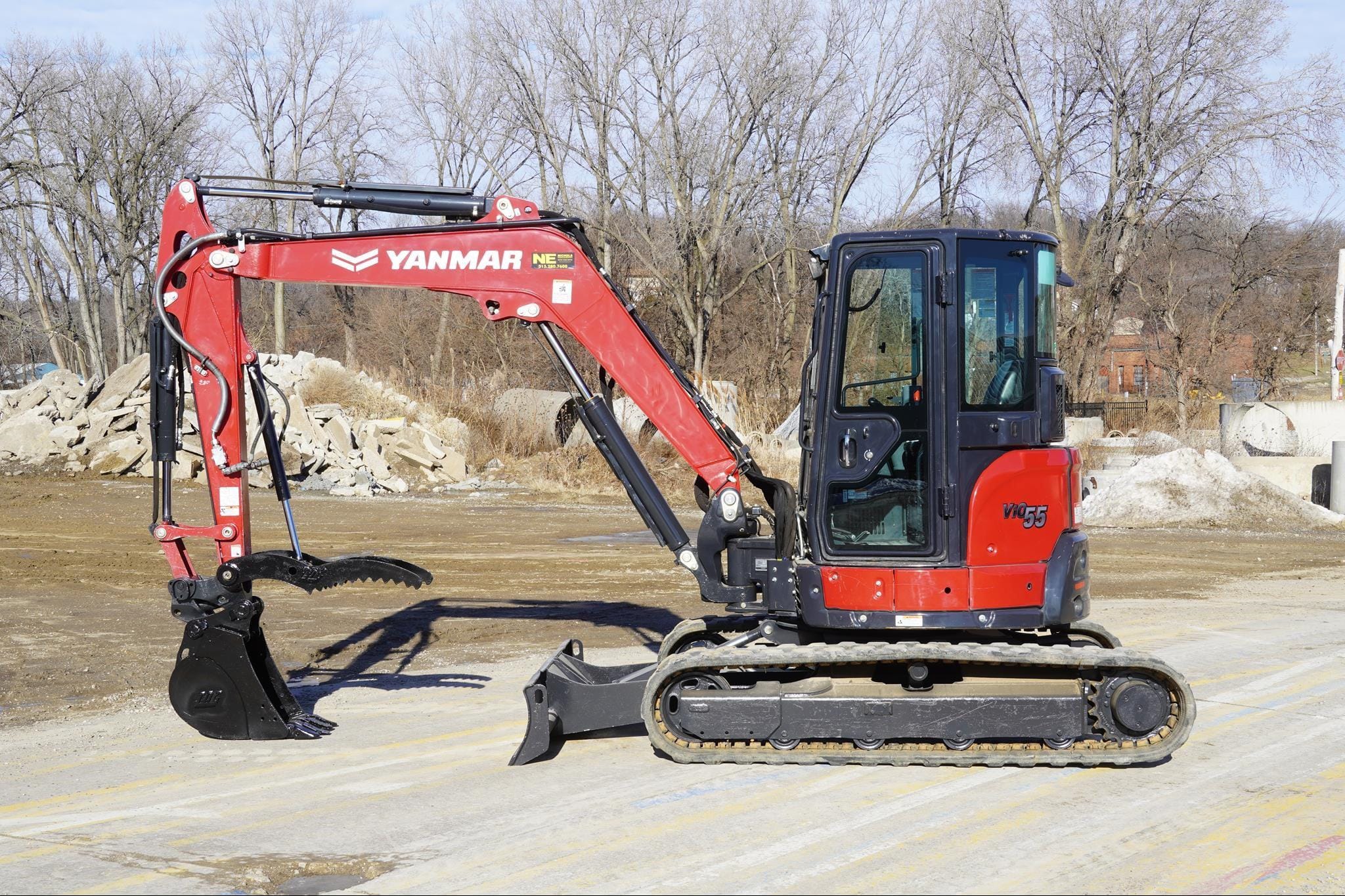 2022 Yanmar VIO55-6A Equipment Image0