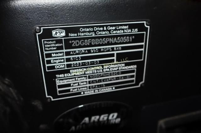 Image of Argo Aurora 950 equipment image 4