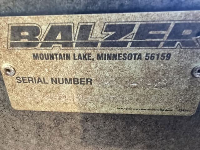 Image of Balzer 1400 equipment image 4