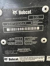 Main image Bobcat E35 10