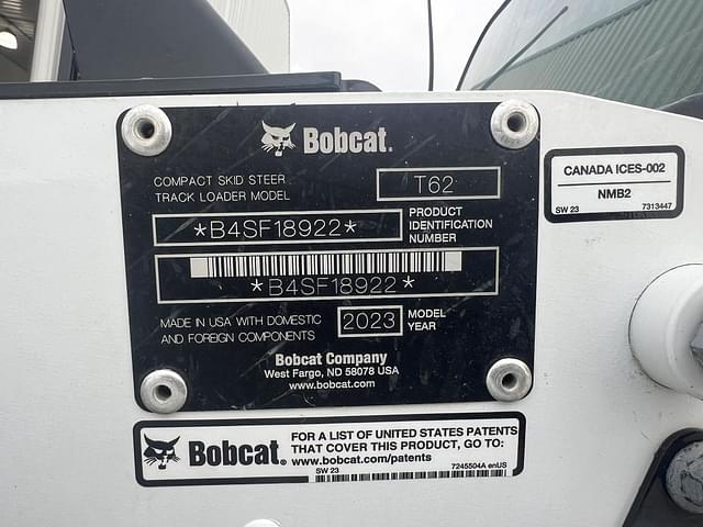 Image of Bobcat T62 equipment image 2