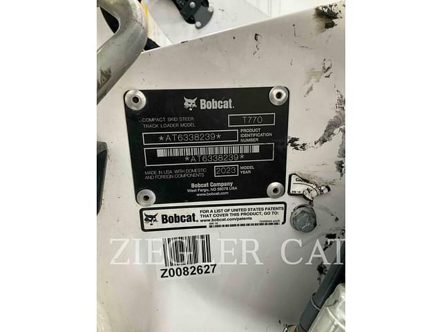 Image of Bobcat T770 equipment image 1