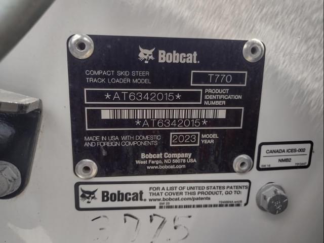 Image of Bobcat T770 equipment image 4