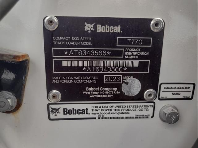 Image of Bobcat T770 equipment image 4