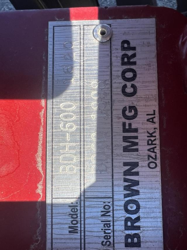 Image of Brown BDH600-1620 equipment image 3