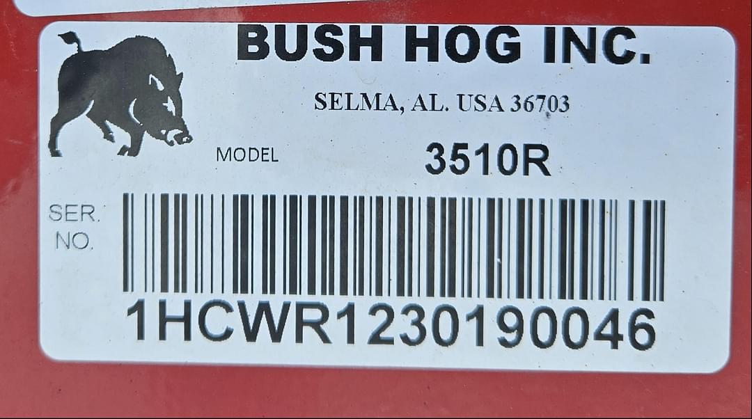 Image of Bush Hog 3510 Image 1