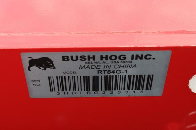 Image of Bush Hog RT84G equipment image 4