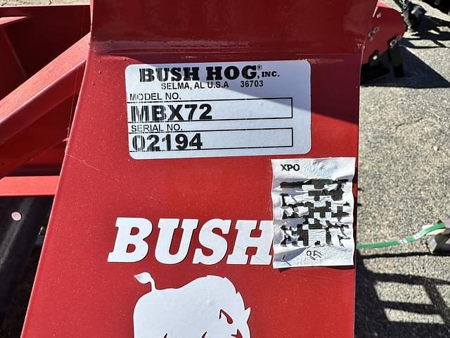 Image of Bush Hog MBX72 equipment image 4