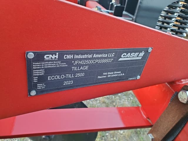 Image of Case IH 2500 Ecolo-Til equipment image 4