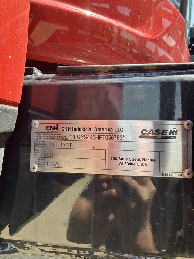 Image of Case IH Patriot 4450 equipment image 1