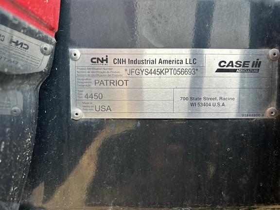 Image of Case IH Patriot 4450 equipment image 1