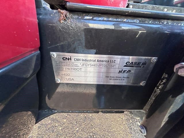 Image of Case IH Patriot 4450 equipment image 1