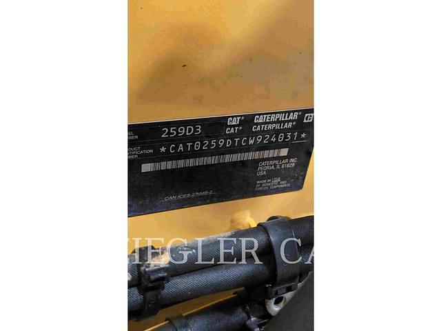 Image of Caterpillar 259D3 equipment image 1
