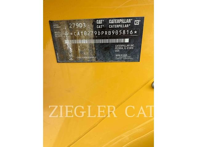 Image of Caterpillar 279D3 equipment image 2
