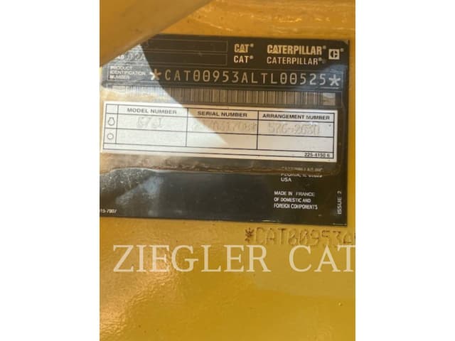 Image of Caterpillar 953 equipment image 4
