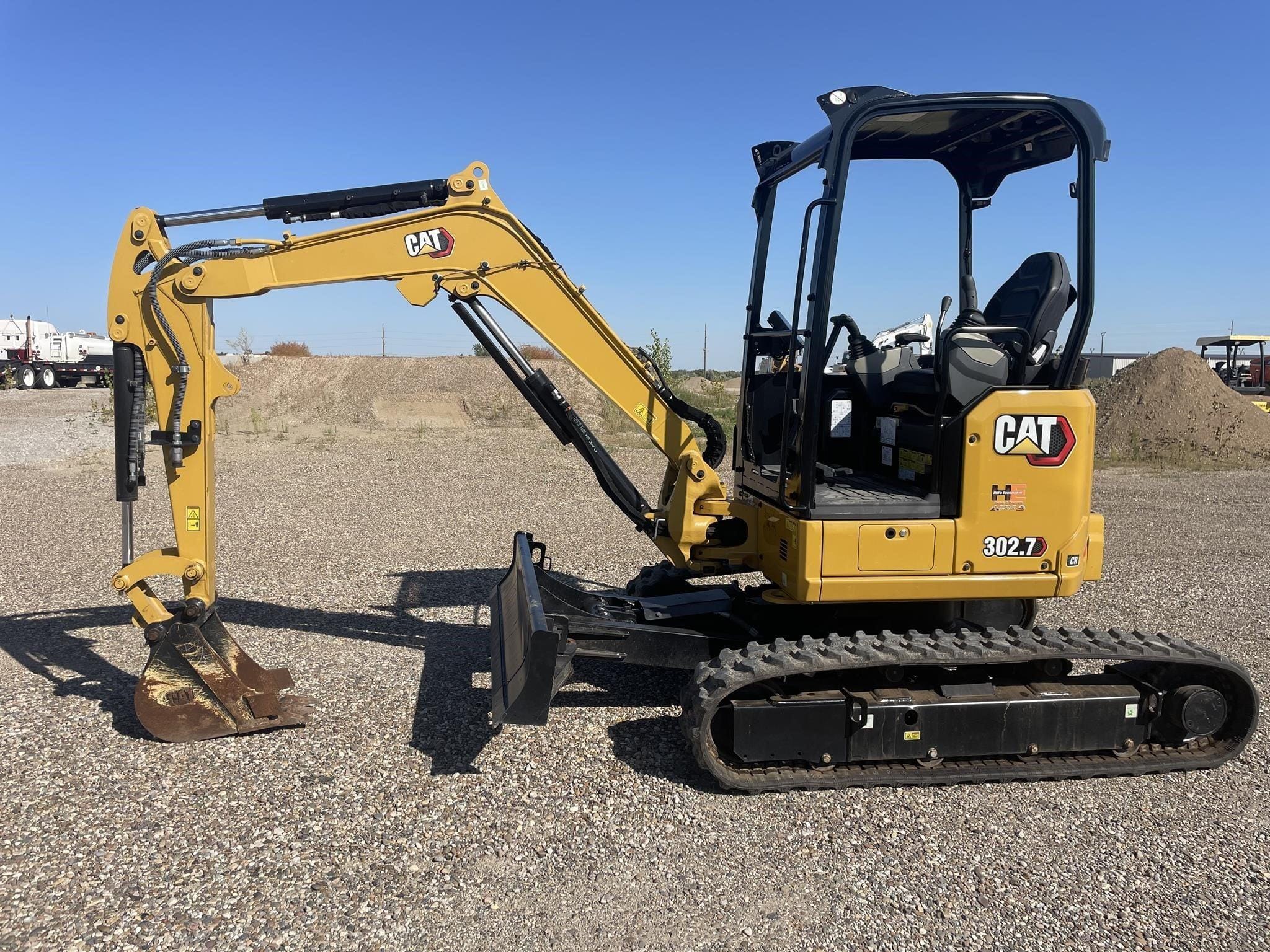 2023 Caterpillar 302.7CR Equipment Image0