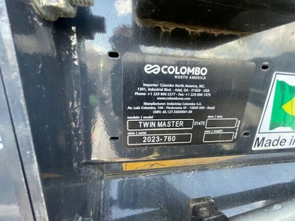 2023 Colombo Twin Master Equipment Image0