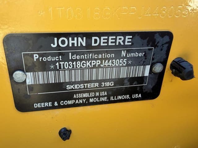 Image of John Deere 318G equipment image 1