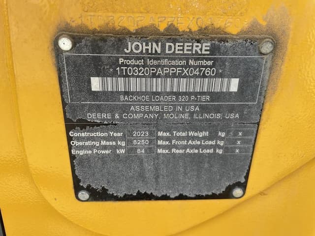 Image of John Deere 320P equipment image 1