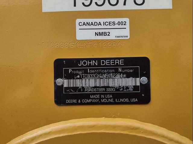 Image of John Deere 333G equipment image 4