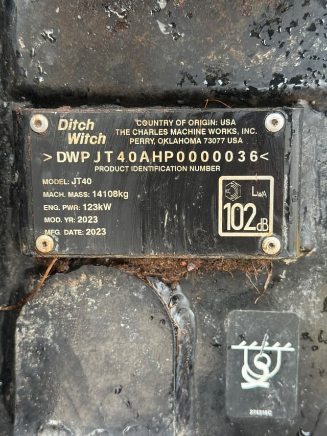 Image of Ditch Witch JT40 equipment image 3