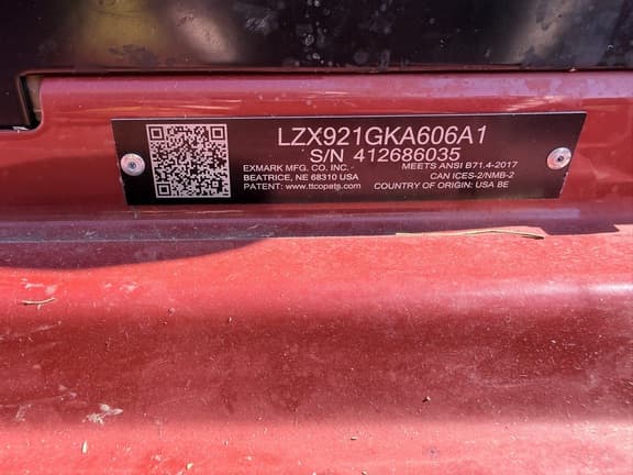 Image of Exmark Lazer Z equipment image 3