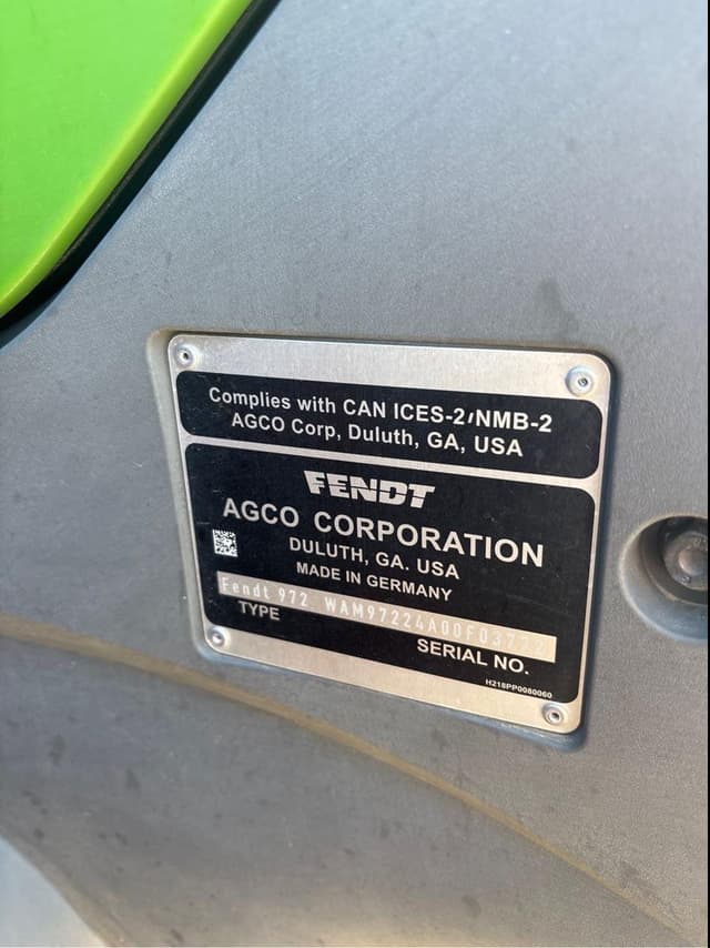 Image of Fendt 942 Vario equipment image 2